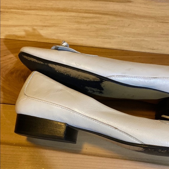 Etienne Aigner Cream Ballet Flats - Picture 8 of 14